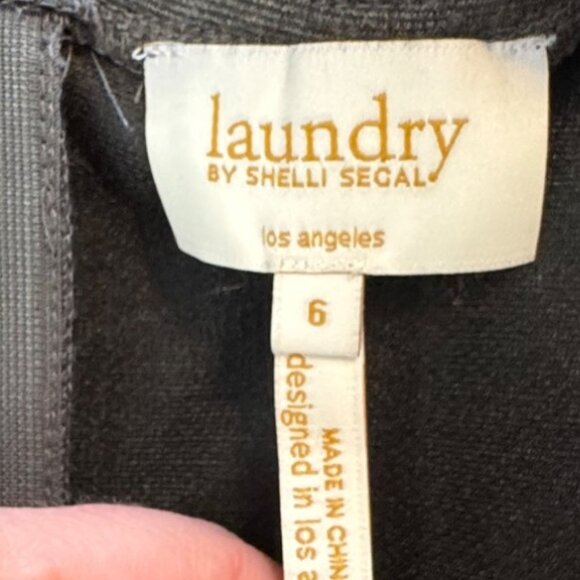 Laundry By Shelli Segal  Mini Pencil Skirt Size 6 Side Zipper - Picture 7 of 9